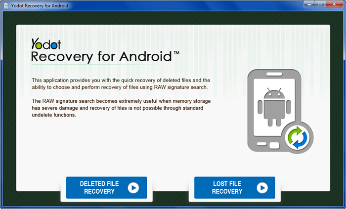 Windows 7 Yodot Recovery for Android 1.0.0.3 full