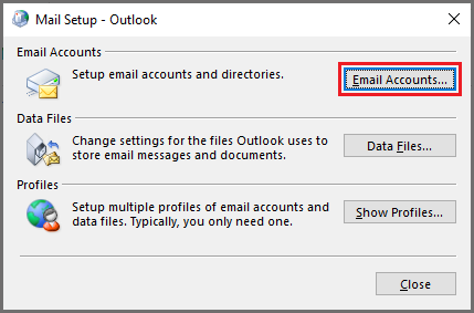 setup outlook mail