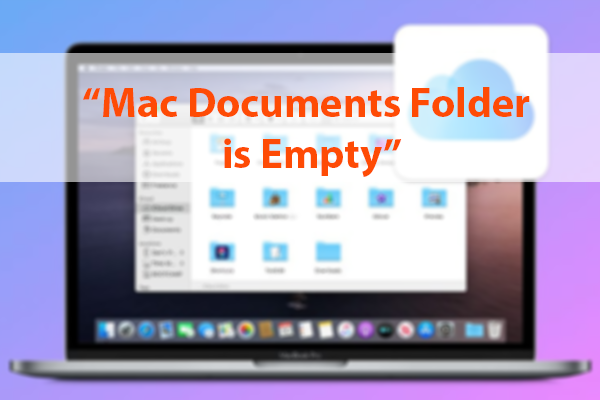 Mac document folder is empty