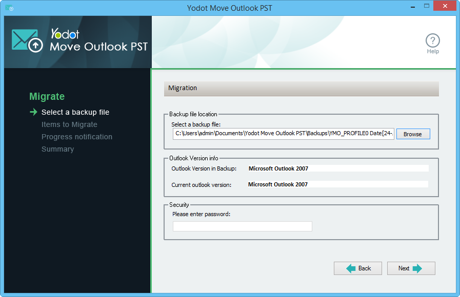 yodot-move-outlook-pst-step2