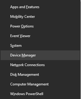 press-windows-x-and-select-device-manager