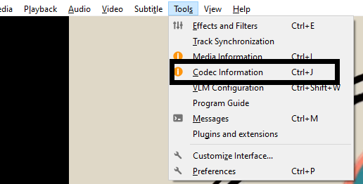 click on codec information to fix quicktime player cant open mp4 file error