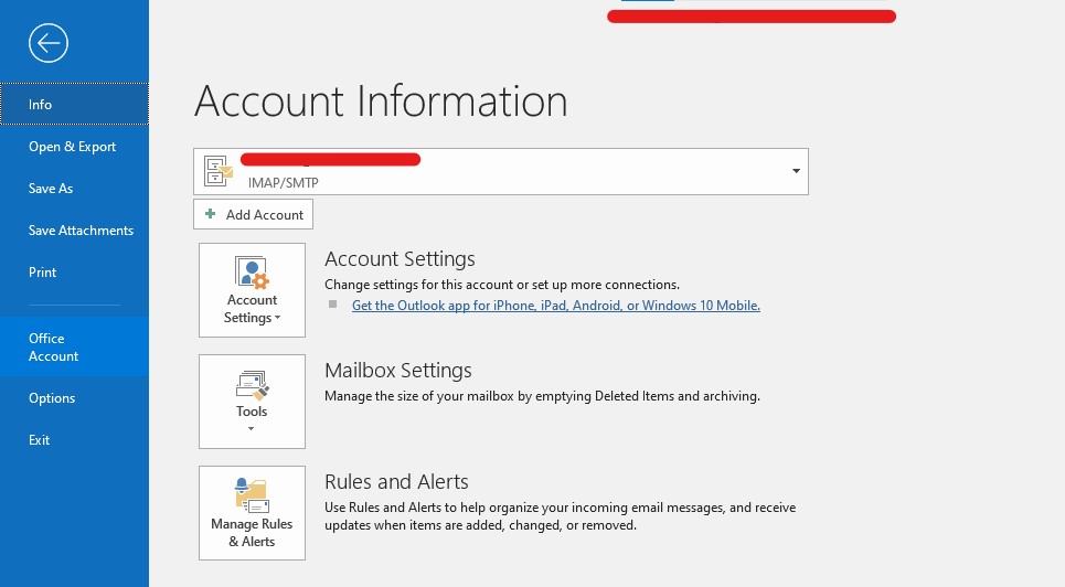 click-on-options-to-fix-the-outlook-error