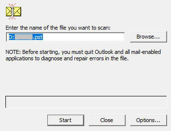 fix-pst-file-is-not-an-Outlook-Data-file-using-scanpst.exe
