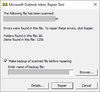 fix-pst-file-by-clicking-on-repair
