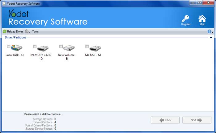 select the external hard drive that has booting issues