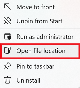 open-file-location