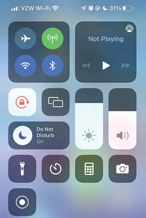 adjust the volume levels to fix no sound on iPhone video