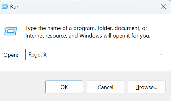 open-registry-editor-to-transfer-outlook-profile-to-new-computer
