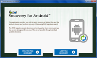 yodot android recovery - main screen